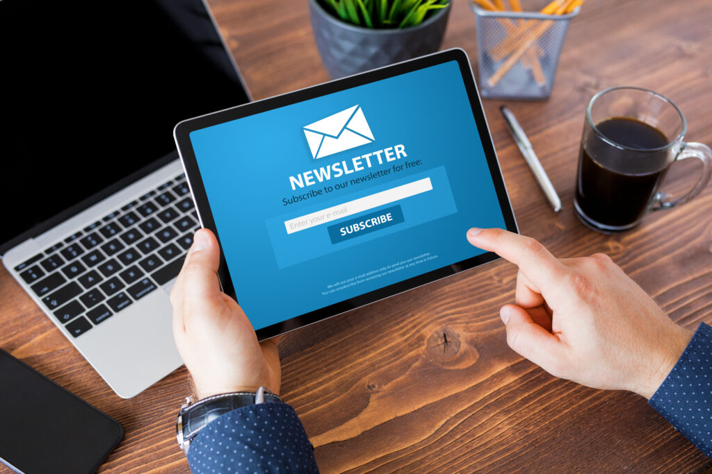 Simple steps to launch your campground newsletter